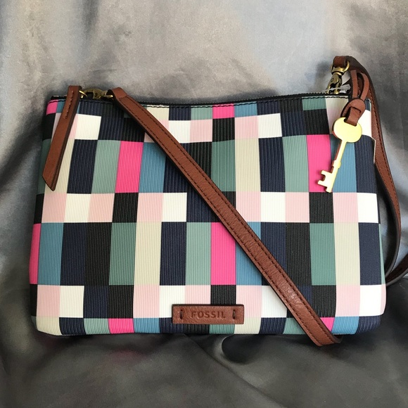 Fossil Handbags - SOLD💸💸Fossil Devon Crossbody Bright Multi